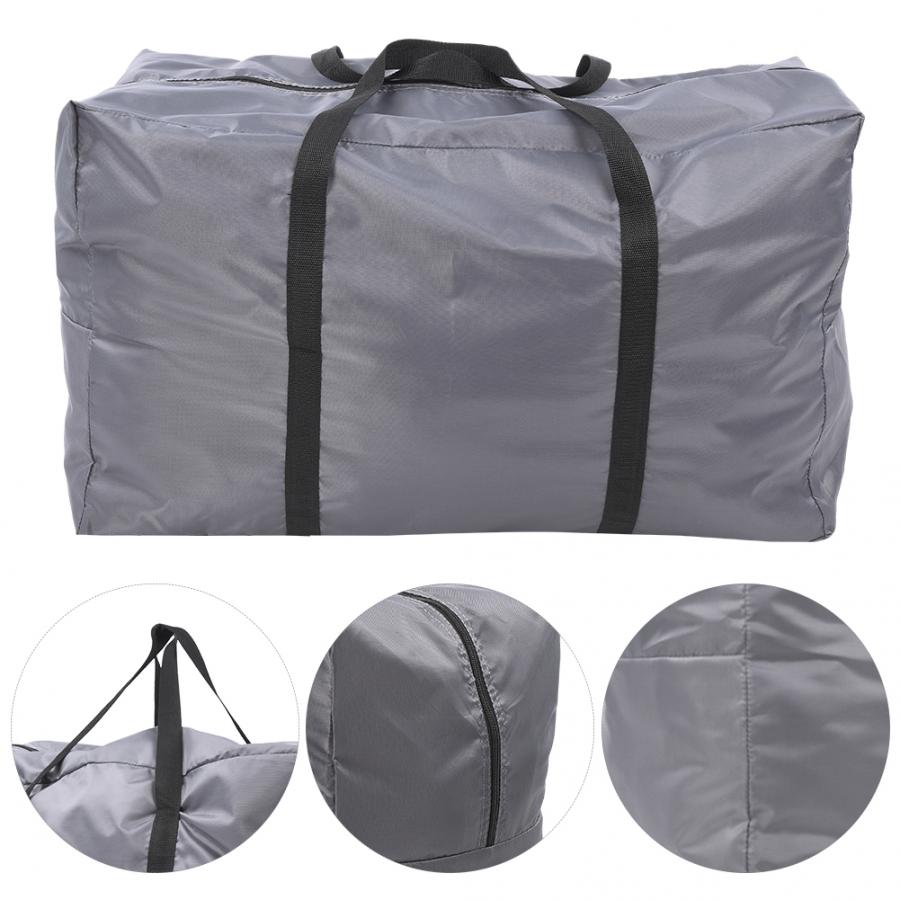 Bærbar opbevaringspose ultralet sammenklappelig opbevaringspose polyester stor kapacitet håndtaske til kajak oppustelig båd tilbehør