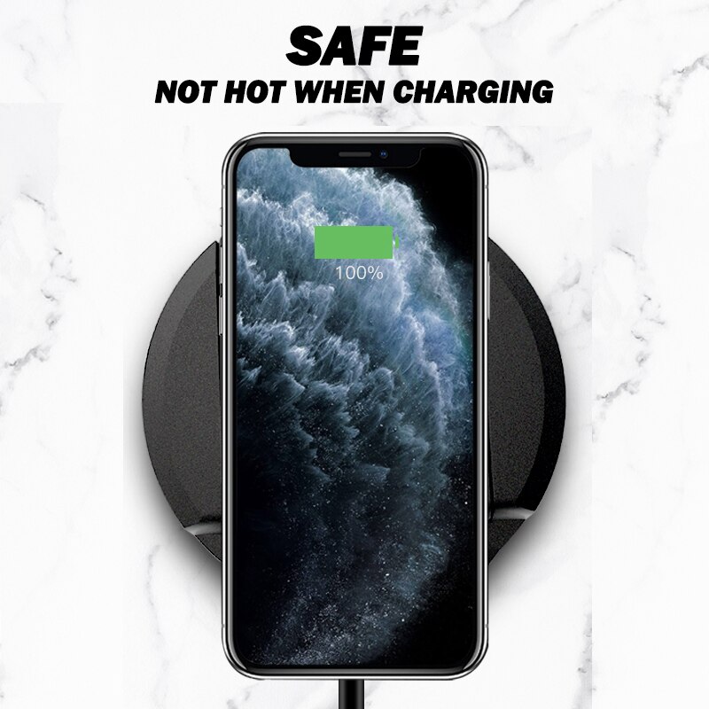 BUDI 15W Wireless Charger For iPhone 13 Pro Max 12 Mini Fast Wirless Charging For Samsung Xiaomi Huawei Phone Holder For iPhone