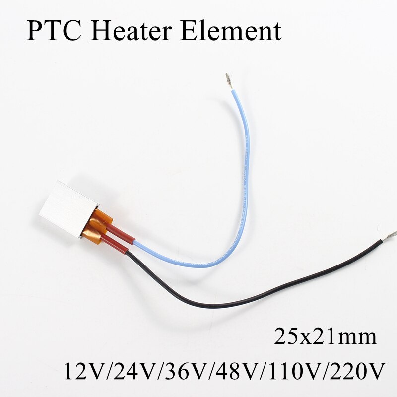 12v 24v 220v ptc värmefilm keramisk värmare luftfläkt värmetermostat konstant temperatur termistorplattelement 12 100 220