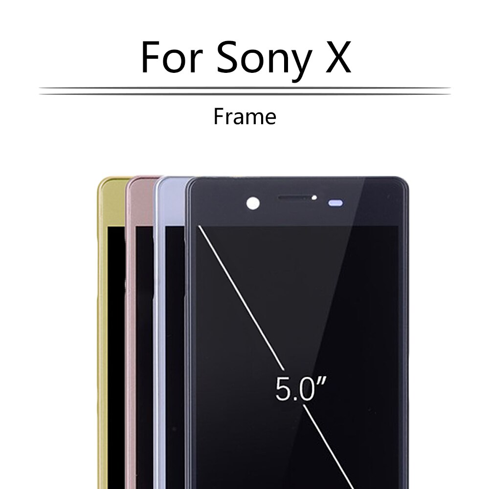 5.0&quot; LCD For Sony Xperia X LCD Touch Screen with Frame Digitizer Assembly For SONY Xperia X F5121 LCD Display Replacement