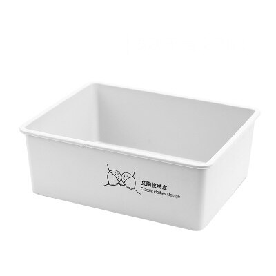 Sous-vêtements en plastique chaussettes cloison boîte de rangement empilable sous-vêtements finition boîte multi-fonctionnelle chambre rangement Organization: 3