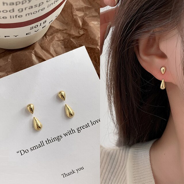 Böhmen Sonne und Mond Ohrringe Silber Farbe Kristall Tropfen Ohrringe Frauen Weibliche Boho Schmuck für sie: 7