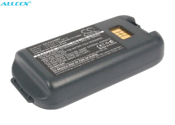 Batería de 5200mAh para Intermec CK3, CK3A, CK3R, CK3X