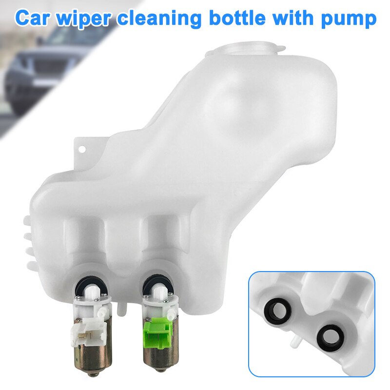 Limpiaparabrisas botella 2 agujeros con bombas para Nissan Patrol GQ Maverick 88-97 estilo de coche