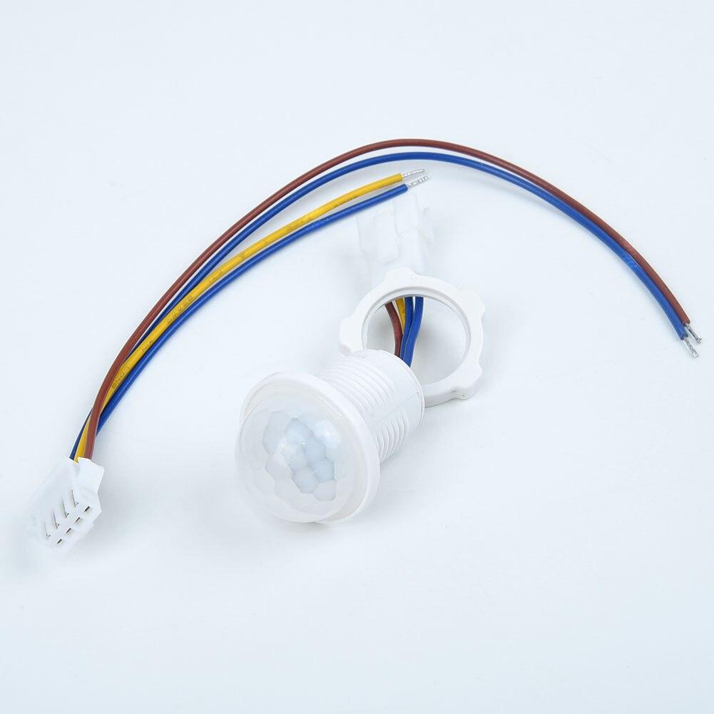 110/220V 40W 20mm Hole PIR Infrared Body Motion Sensor Control Switch Automatic Light for energy-saving LED fluorescent lamp