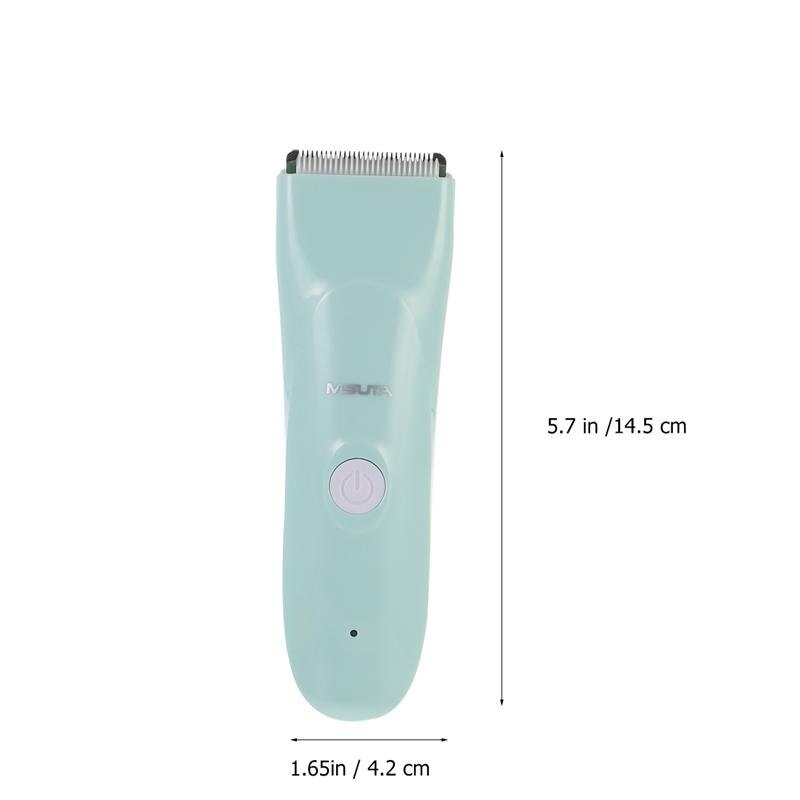 1 Set Electric Hair Trimmer Quiet Waterproof Detachable Haircut for Children