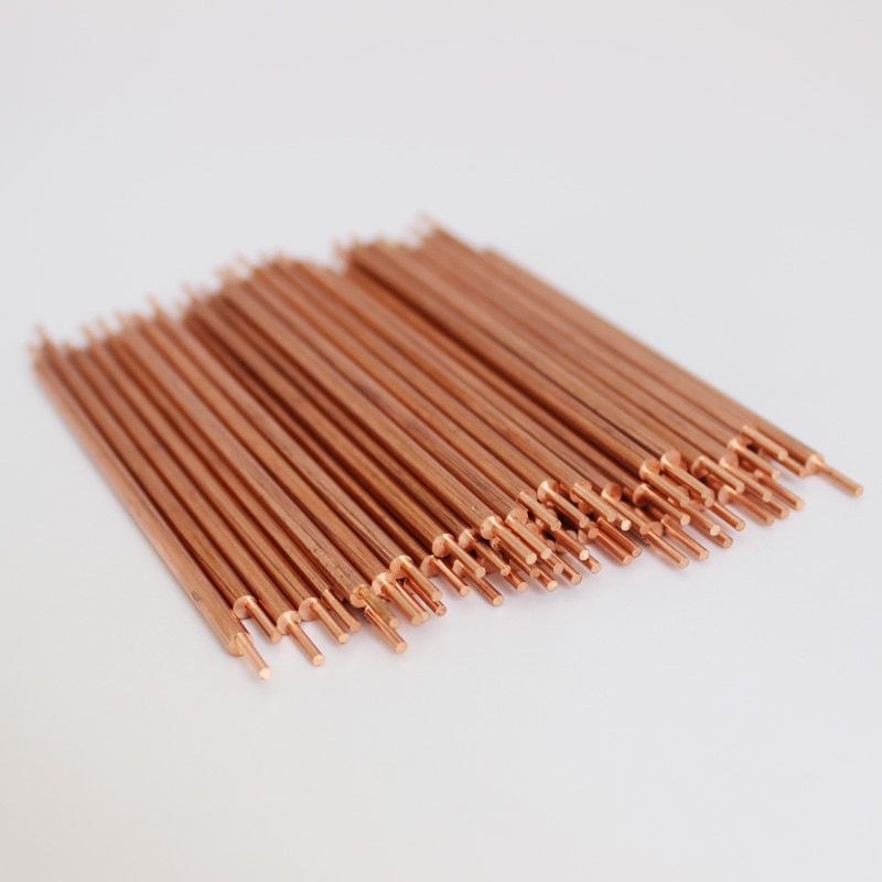 3X100 Mm Punt Diameter 1.4 Mm/1.8 Mm Spot Lassen Staven Naalden Aluminiumoxide Koper Lasdraad Elektroden voor Spot Lasser