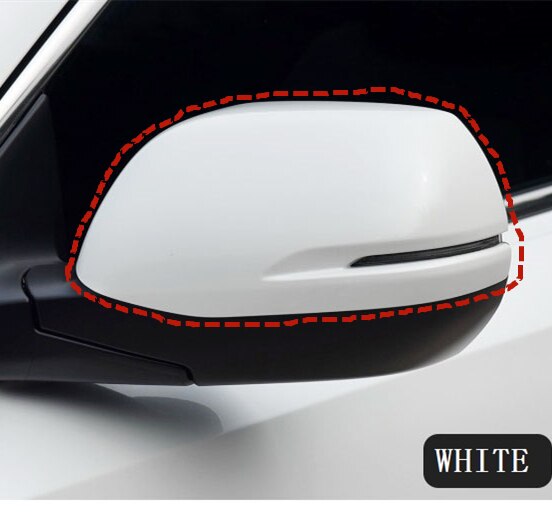 Pour Honda CRV CR-V Cache Rétroviseur Miroir d'inversion Réflecteur Boîtier Accessoires De Couverture: white left