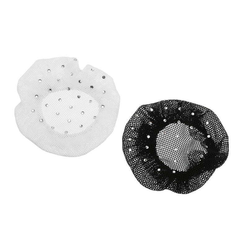 Malla Invisible para el pelo para pelucas, malla con borde elástico para estilizar, líneas suaves, accesorios para el cabello deportivos de 10cm, 1/2 Uds.