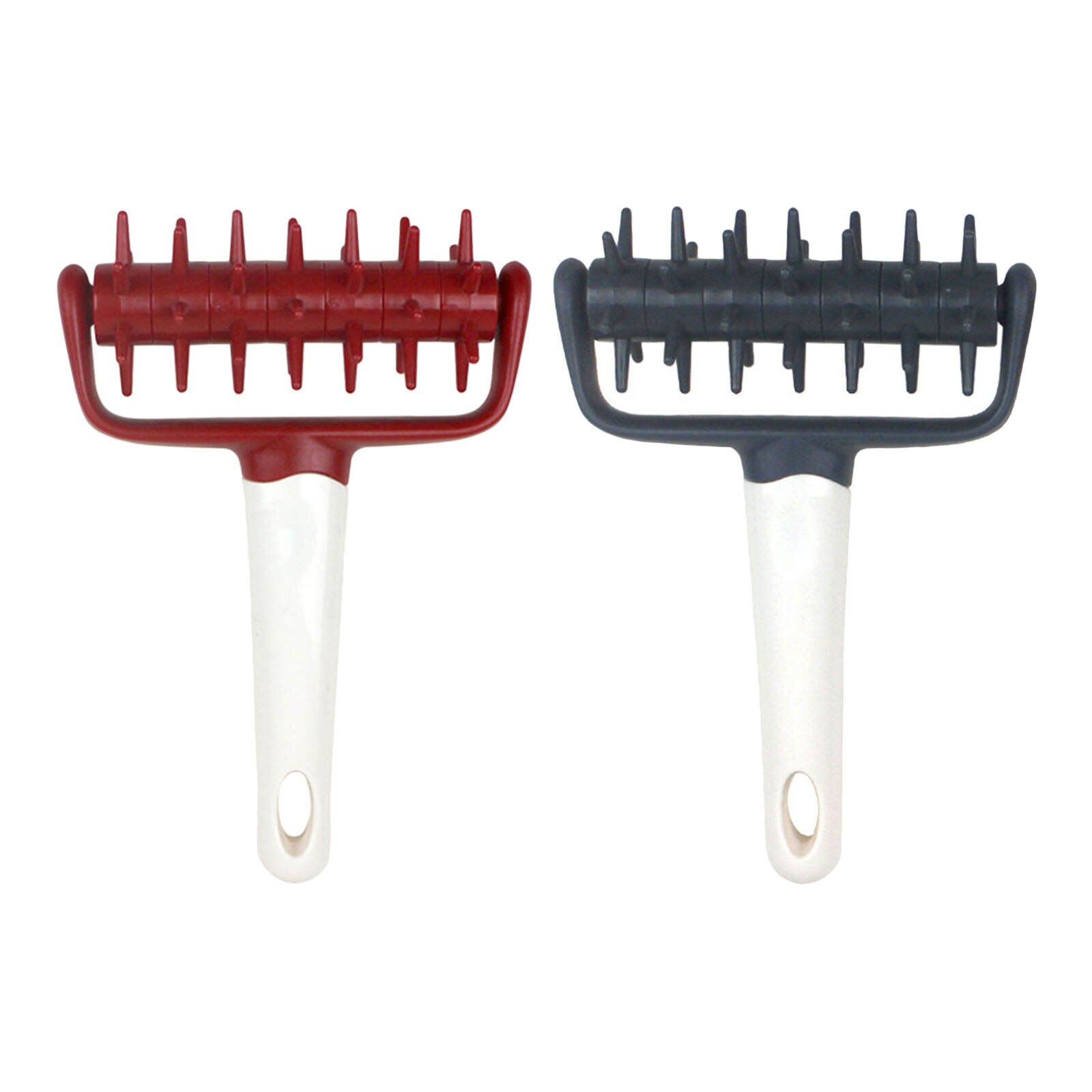Pizza Roller Docker Needle Roller Rolling Pins Wheel Hole Punch for Pastry Pie Crusts Flatbread Baking Tool Kitchen Gadgets