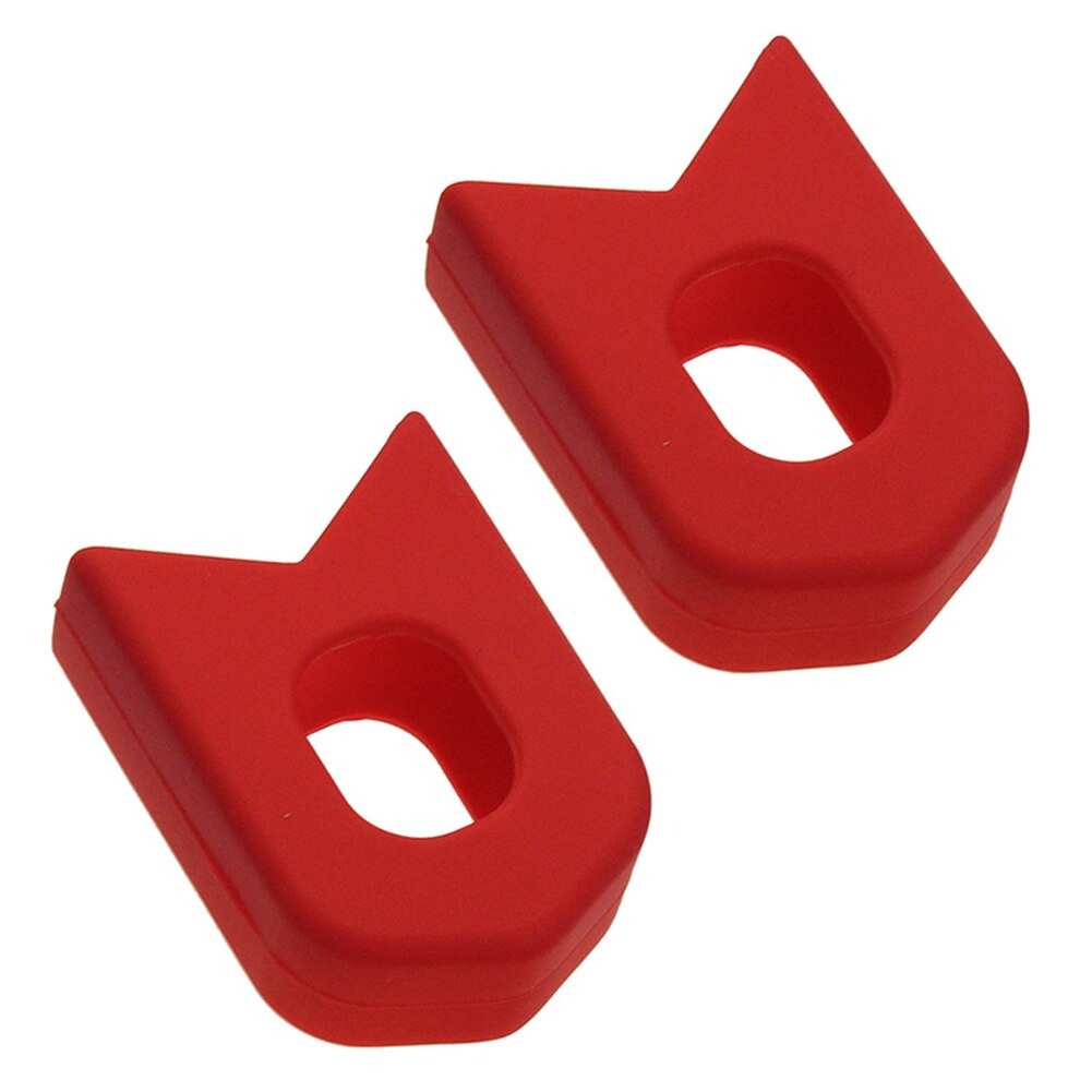 4 pièces VTT vélo manivelle couverture Silicone bras manchon vtt cyclisme pédalier protéger antidérapant manivelle protecteur