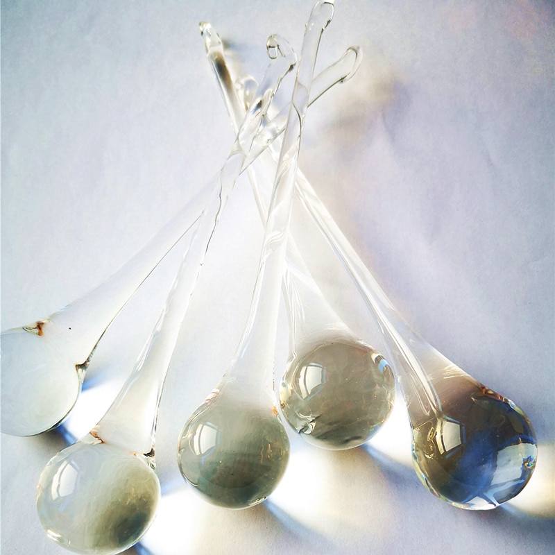 Top 10 Stuks 30*150 Mm Crystal Clear Glas Regendruppel Kroonluchter Hangers, Kristallen Lamp Onderdelen, kristallen Kroonluchter Accessoires