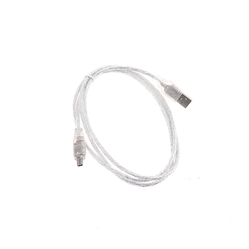 5ft 120cm Usb To Firewire IEEE 1394 4 Pin For Ilink Adapter Cable For Camera USB 2.0 male to firewire iEEE-1394 4-pin male cable