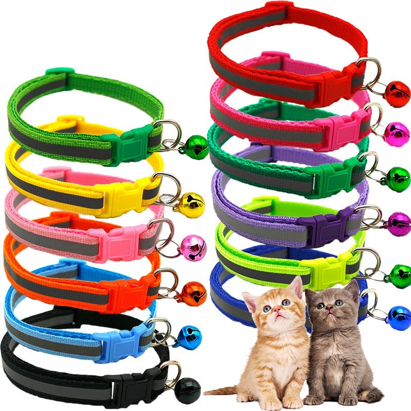 Verstelbare hondenhalsband, mooie puppyhalsbanden met bel, hondenhalsband, decoratie voor de nek van een huisdier, schattige kattenharnassen, hondenbenodigdheden, huisdierproducten