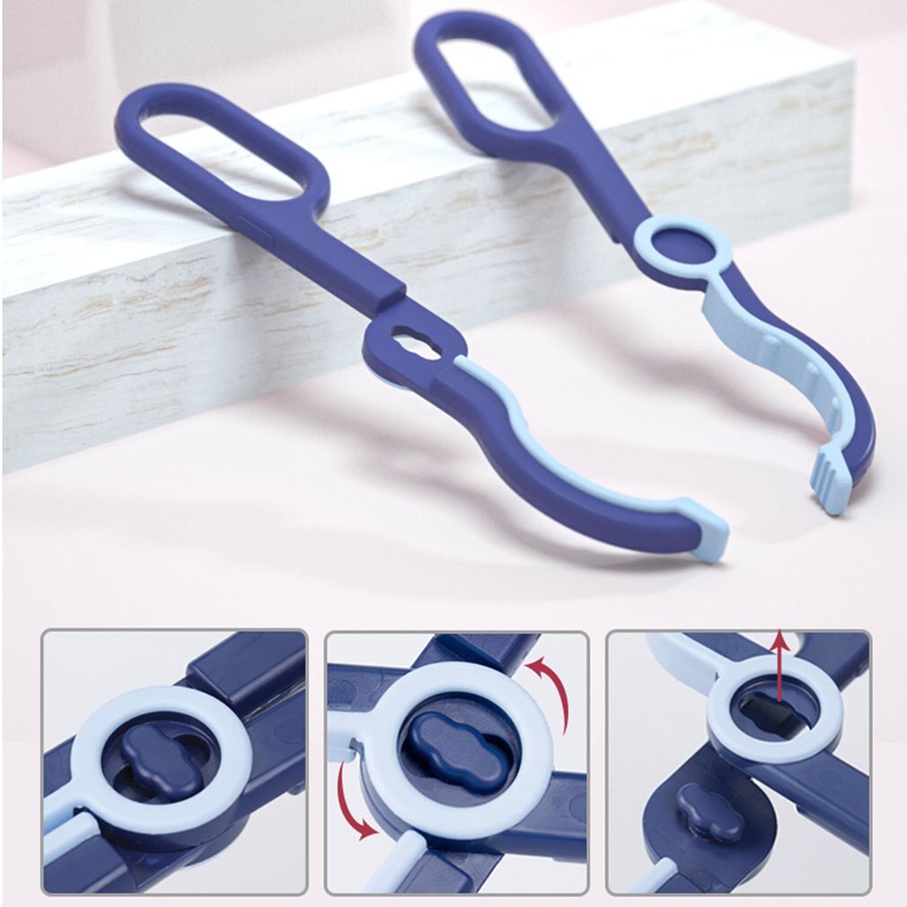 Ergonomische Multi-funktion Hohe Temperatur Widerstand Nicht-slip Nippel Clip Mütterlichen Und Kind Produkte Desinfektion Clip