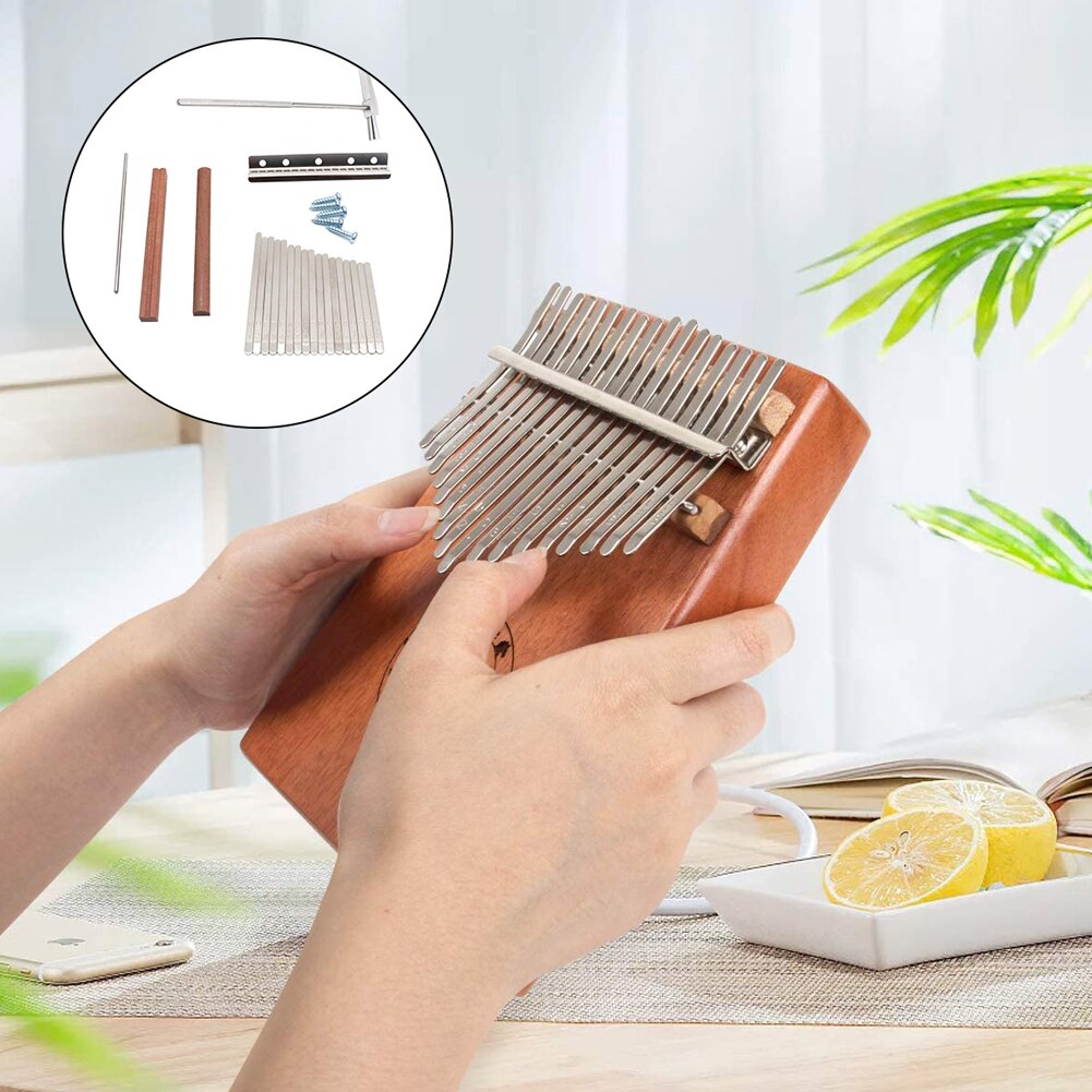 Steel Kalimba Mbira Diy 17 Keys Instrument Parts W... – Vicedeal