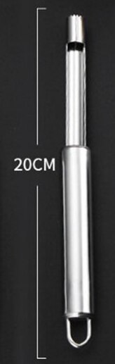 Fruitgereedschap, ontpitverwijderaar, roestvrijstalen keukengereedschap, appelboor, appelsnijder, stalen snijder, groenteschiller: Medium