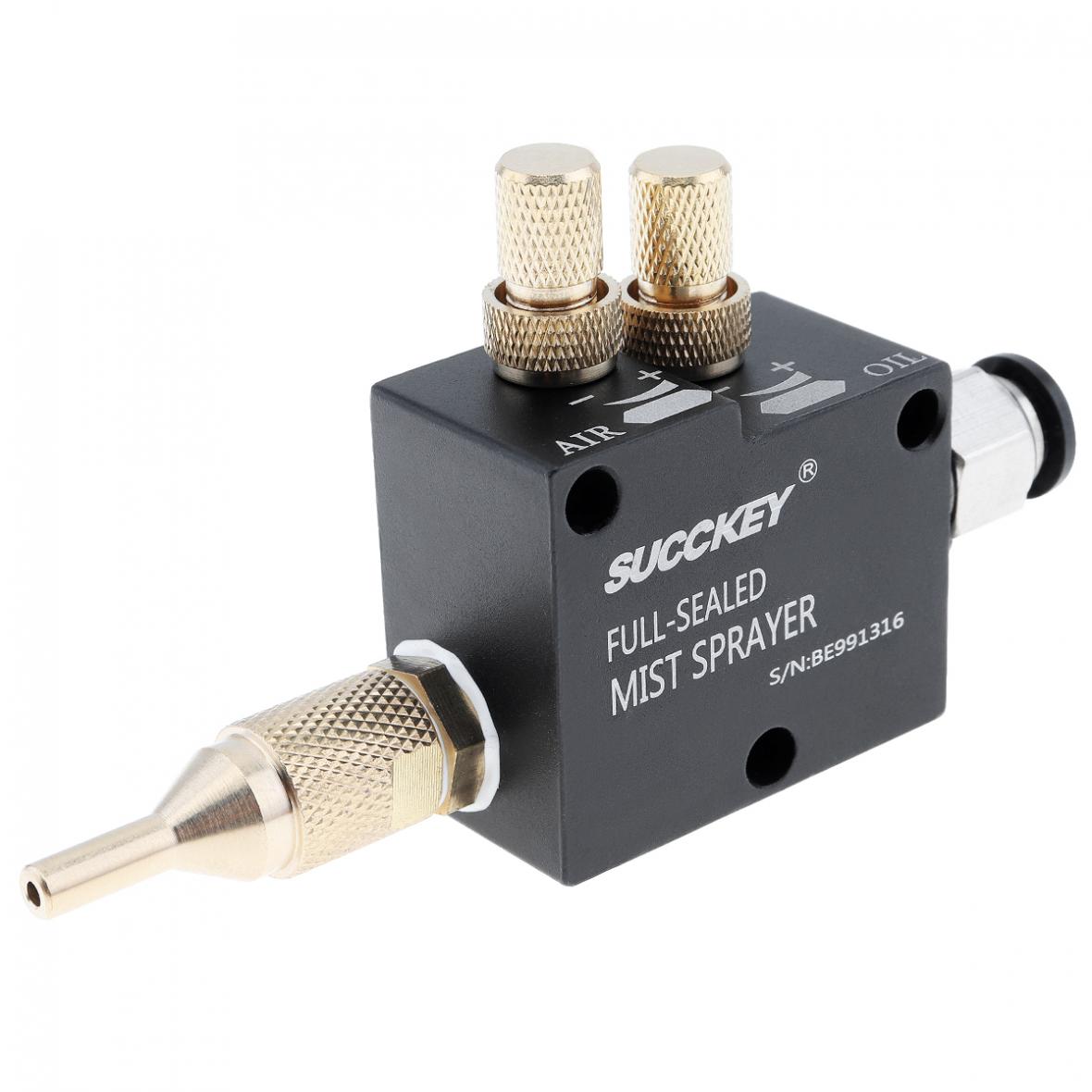 Precisie Mist Koelvloeistof Smering Spray Systeem Met 1.5M Flexibele Pijp En Terugslagklep Metalen Snijden Graveren Cooling Machine