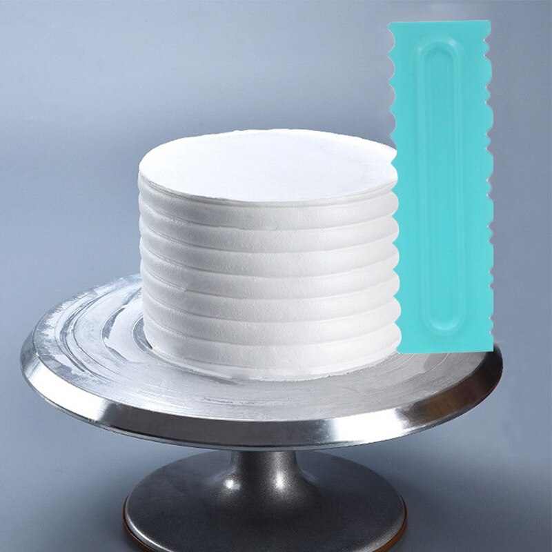 Modelling Smoother Polisher Fondant Cake Scraper Blade Pastry Spatulas Cream Pastry Icing Comb Set DIY Baking Tools For Cakes