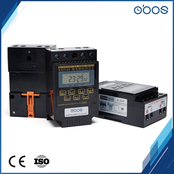 127V electric timer digital time switch with 10 times on/off time setting range 1min-168H per day / weekly