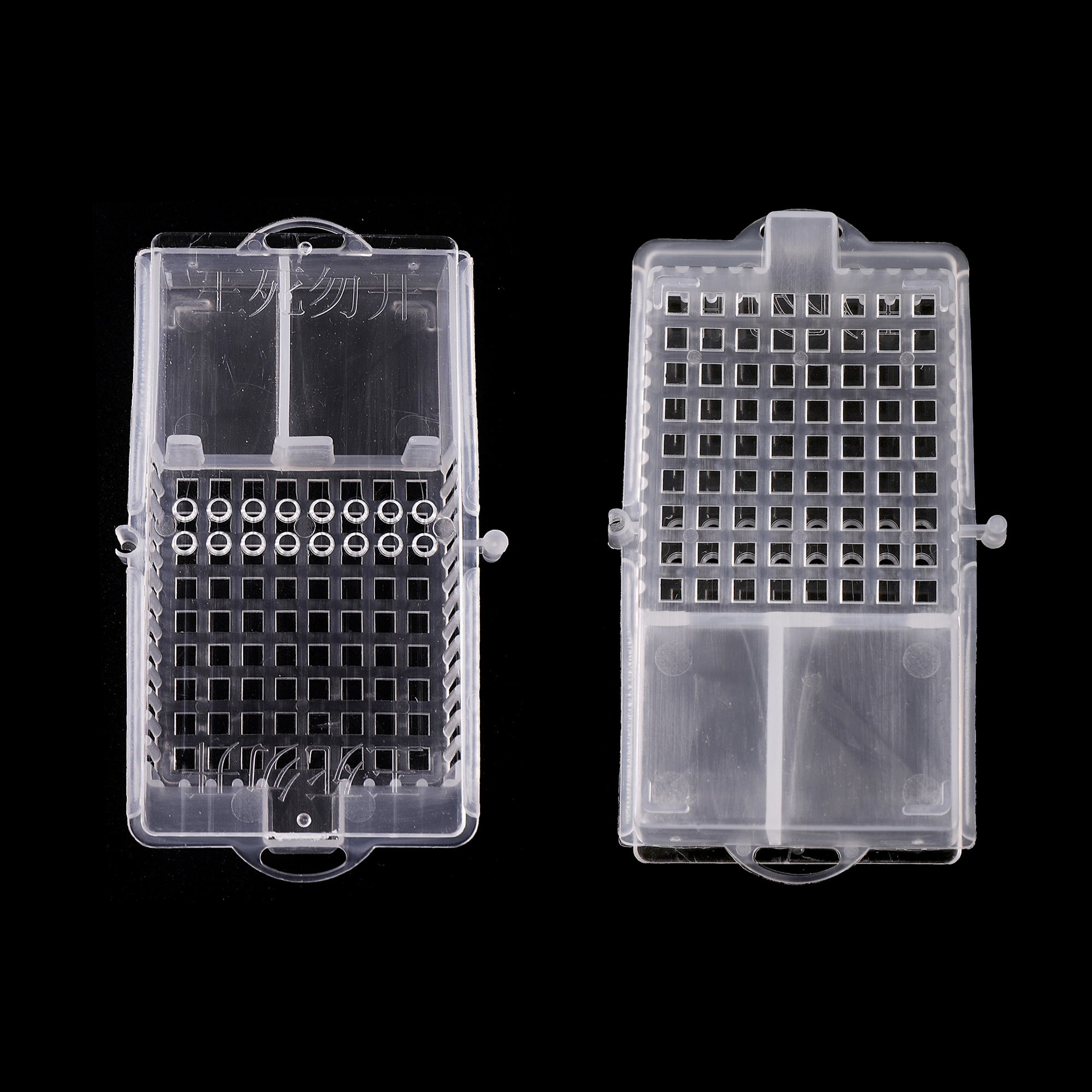 50pcs Beekeeping Transport Cages White Bees Queen Post Room Cage Plastic King Prisoner Queen Bee Cage Apiculture Toolsm Bee Cag