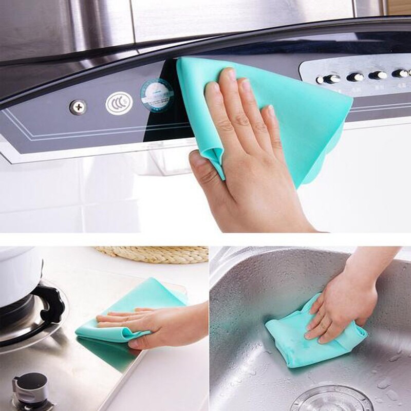 1 pcs Magic Car Washing Wipe Towel Cloth Absorber Synthetic Chamois Leather