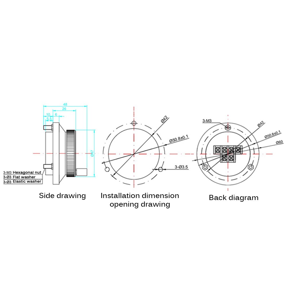 5V 60mm Puls Generator Hand Rad Maschine Öl Beweis Manuelle Puls Regler CNC Pulser Handrad Drehgeber Elektronische