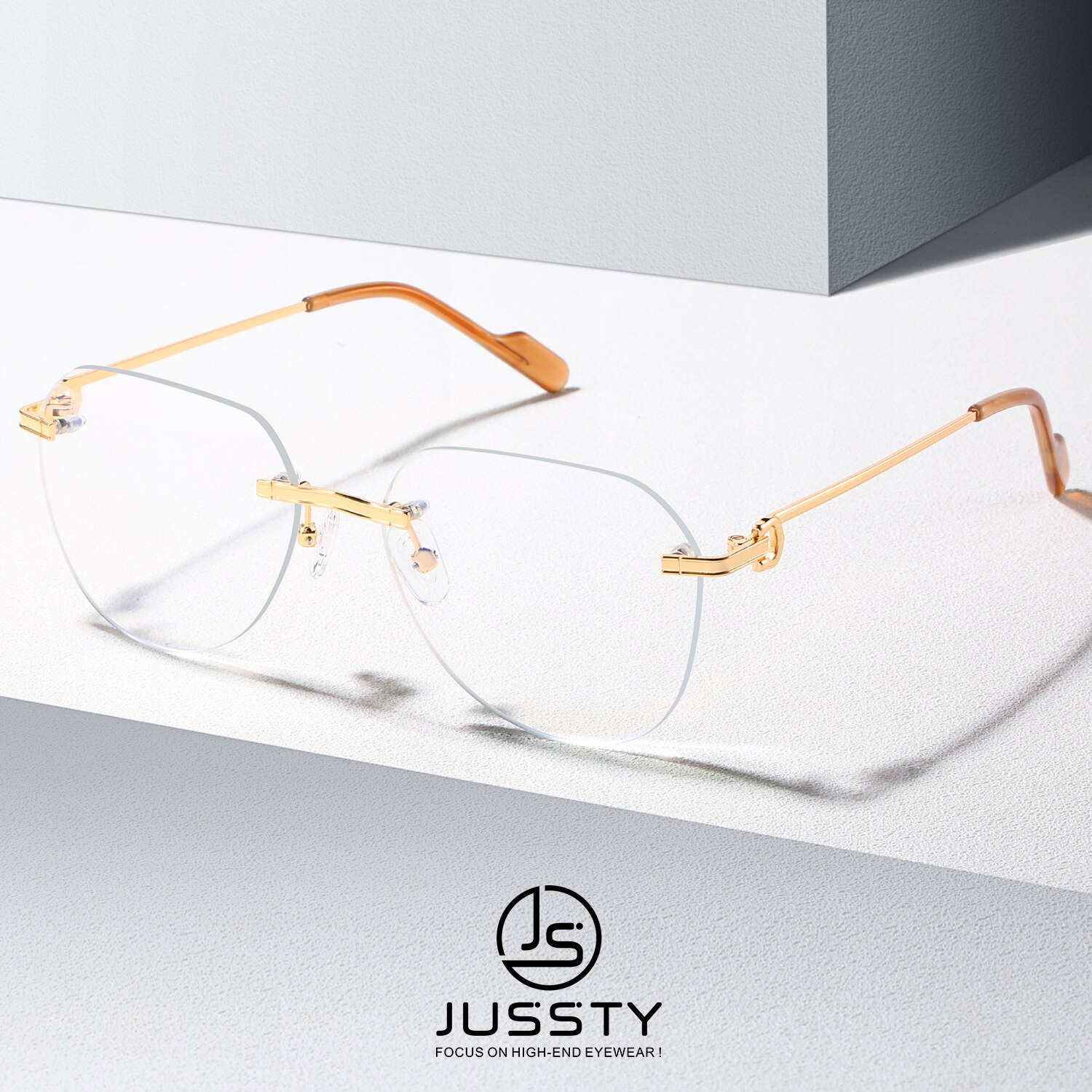 Gafas graduadas al aire libre para hombre, montura de gafas ópticas para miopía, de lujo, coreanas