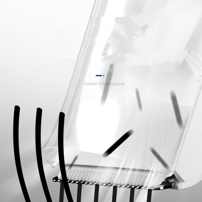 WEIDZ USB Rechargeable électrique tondeuse à cheveux pour enfants adultes silencieux automatique cheveux aspiration salle de bain tondeuse IPX7 étanche