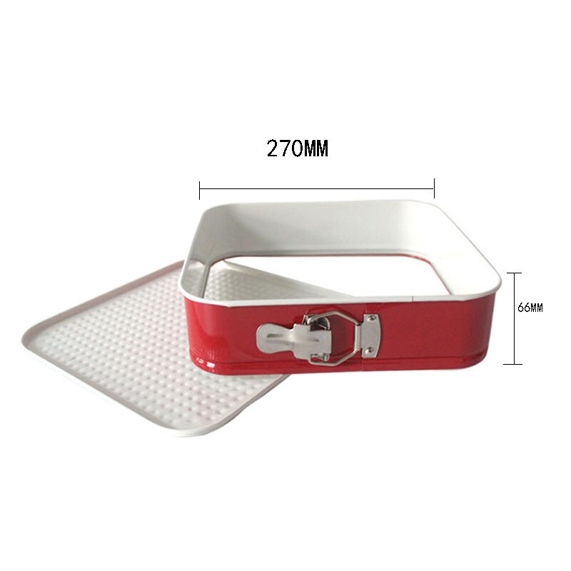 3PC Backformen Backen Pfannen Küche Kuchen Schimmel Kleine Runde Backform Schwere Kohlenstoff Nicht-Stock Slipknot Abnehmbare Basis tablett