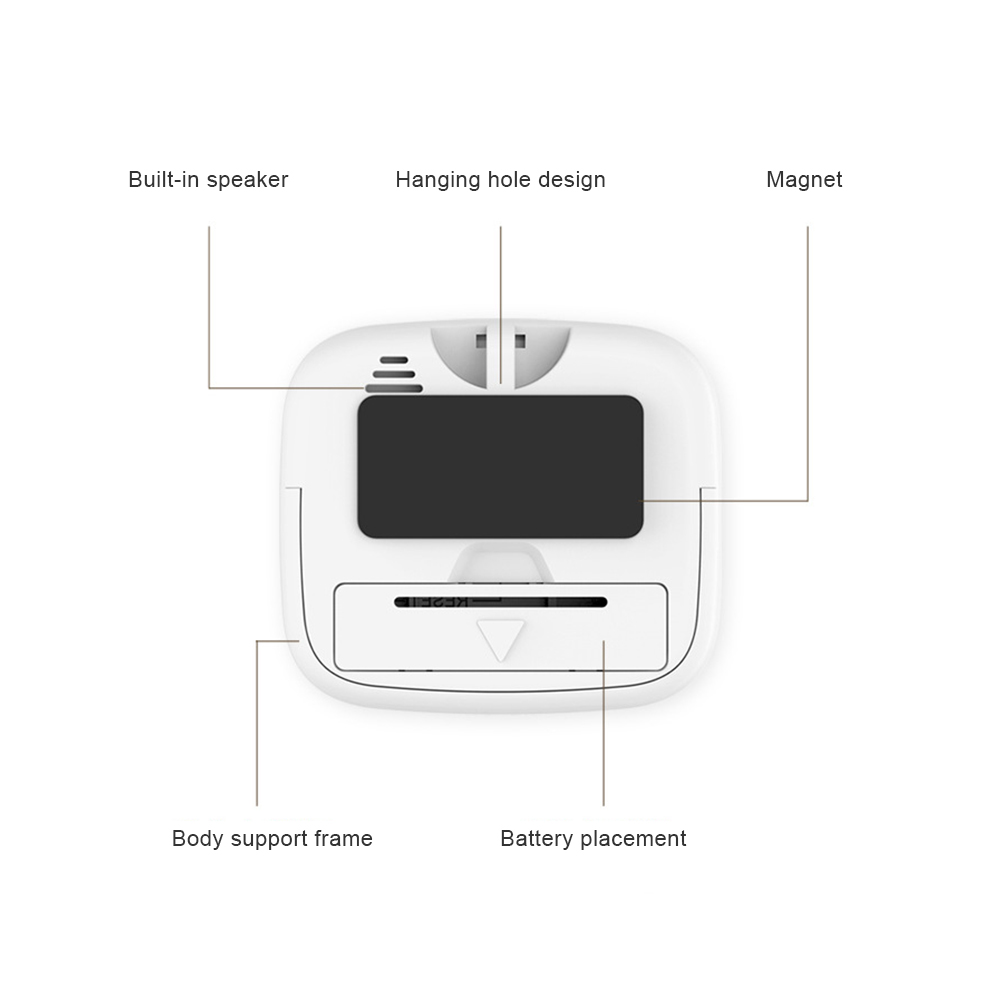 1pcs Multifunctional Digital Kitchen Timers Battery Operated with Magnet and Stand Large Digits For Baking Study Beauty