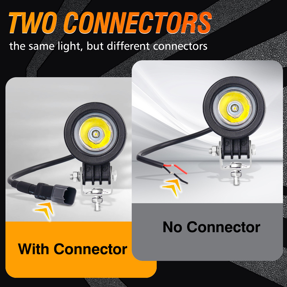 Motorfiets Led Rijden Lichten Spot Beam Extra Signaal Achterlicht Mist Werkverlichting Auto Suv Motor Moto Lamp 6000K