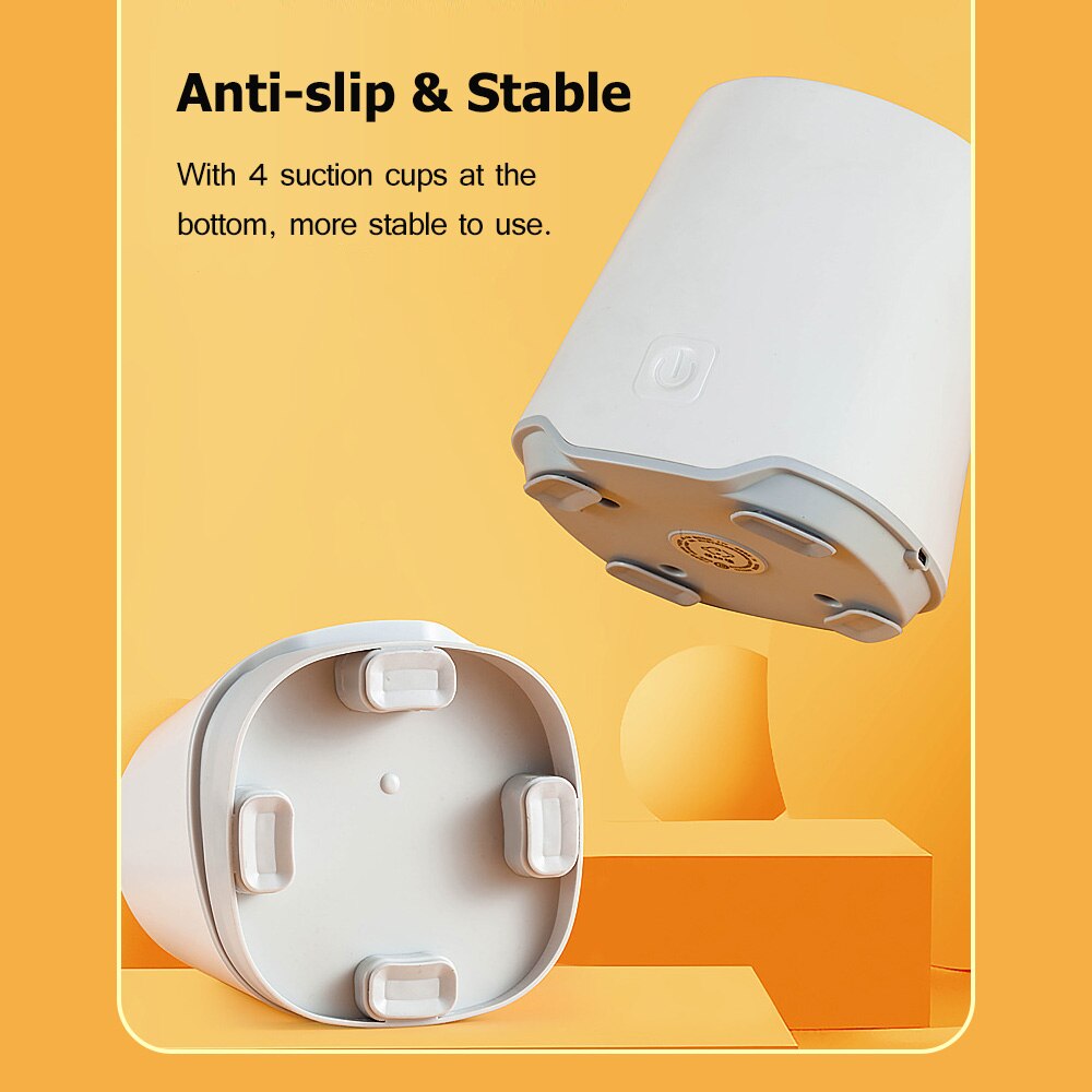 Portable Automatic Baby Milk Bottle Shaker Electric Feeding Bottle Shake Machine (1min/ 2min/ 6min) Built-in Battery