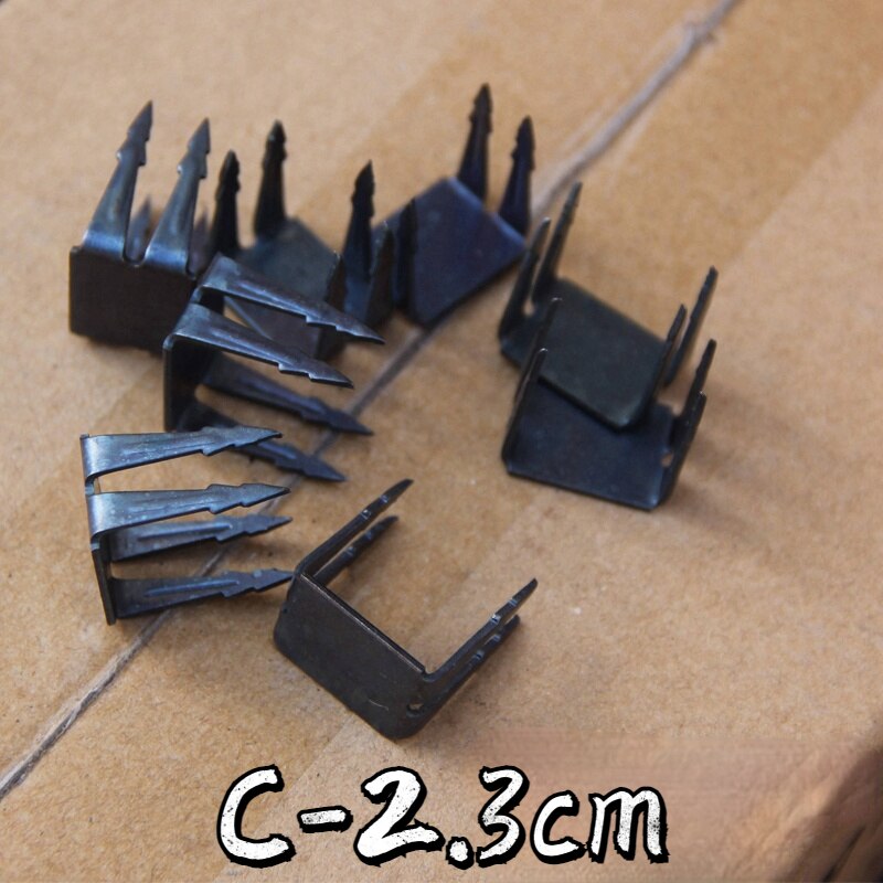 15 stücke Dreieck Reifen Nelken Dreieckige Reifen Punktion Spikes für Reifen Durchstechen Schießt NäGel Anti-Diebstahl Auto für Reifen punktion: C-2.3cm