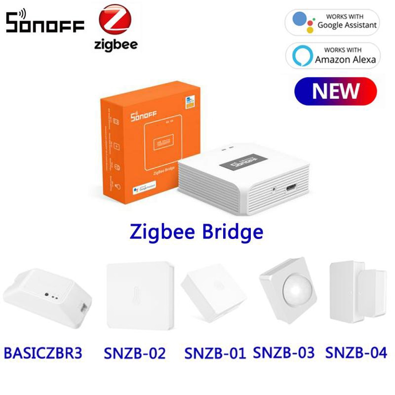 Sonoff Zbbridge Draadloze Switch/Motion Sensor Zigbee Ewelink Afstandsbediening Automatisering Modules Werkt Met Alexa Google Thuis