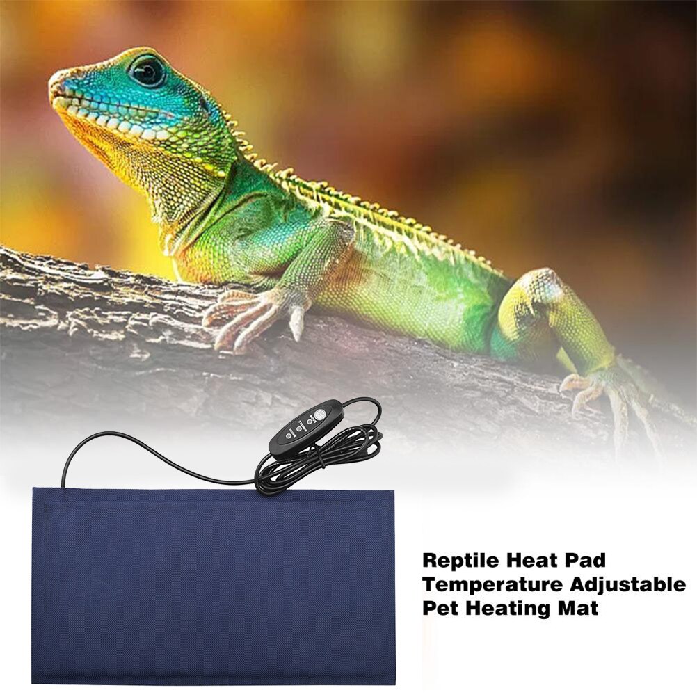 Huisdier Verwarming Warm Pad Elektrische Warmte Pad Met 3 Niveaus Temperatuur Instellingen Verwarming Pad Voor Reptielen Klimmen Huisdier Mat