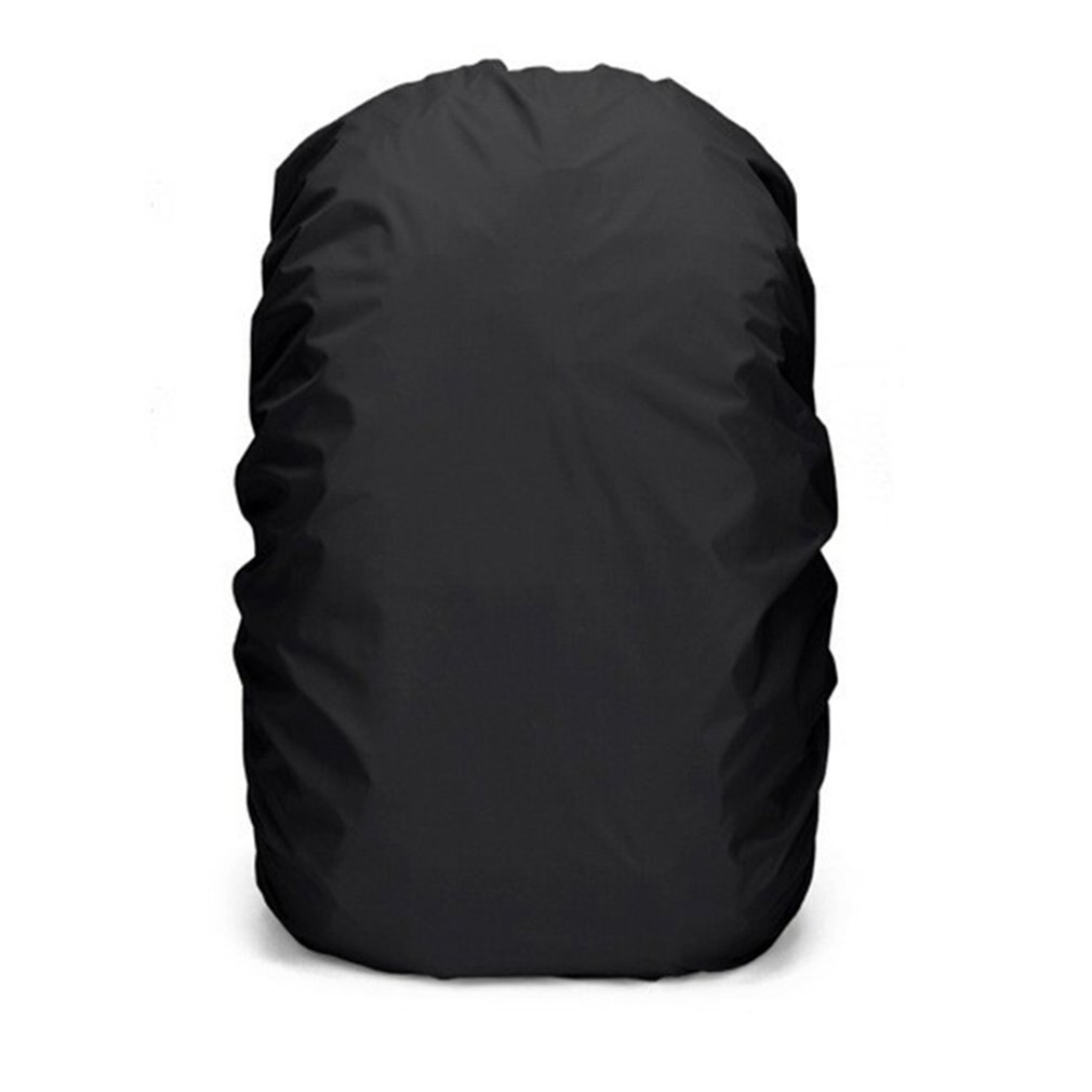 Backpack Laptop Bag Dust Cover Rain Cover Waterproof Smoke Proof Sports Outdoor Hiking Backpack: Black