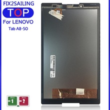 Voor Lenovo Tab 2 A8-50F Tab2 A8-50LC A8-50 Tablet PC Touch Screen + LCD Beeldscherm Onderdelen 8'' inch