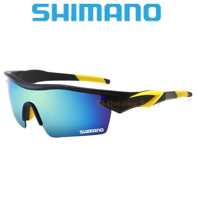 Shimano Classic Fietsen Zonnebril Mannen Vrouwen Sport Outdoor Strand Vissen Reizen Kleurrijke Zonnebril UV400 Bril: 8