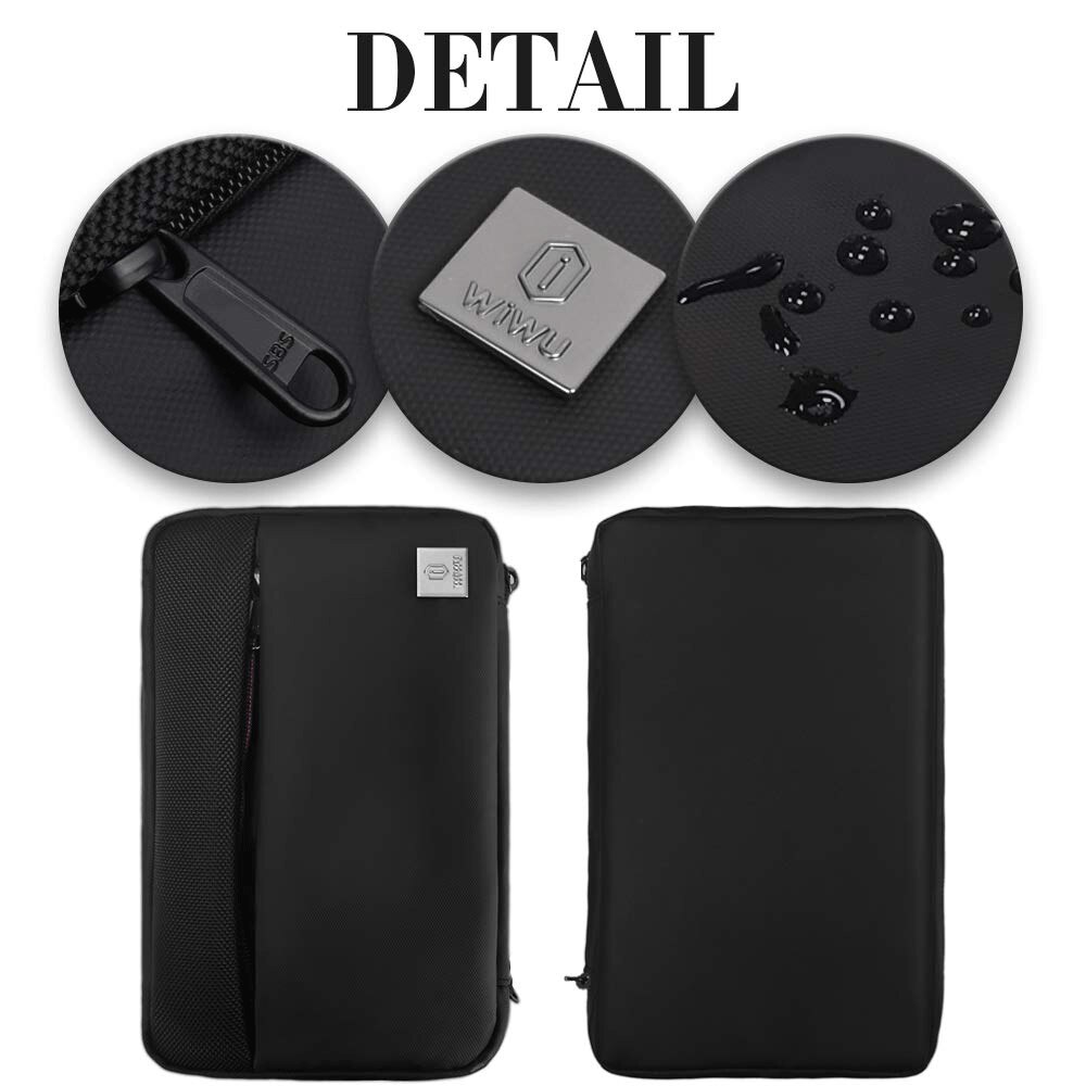 Wiwu Draagbare Opbergtas Waterdichte Elektronica Accessoires Carry Case Power Bank Box Beschermende Kabel Travel Organizer Bag