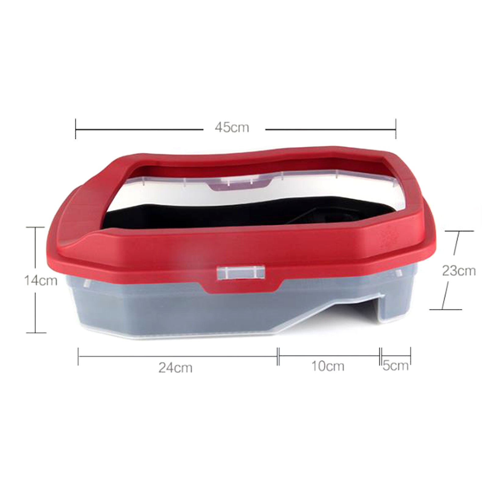 Large amphibious tank Turtle Habitat Escape-Proof Filter Layer Reptile Habitat Pets bed Large Amphibious Tank Turtle Box