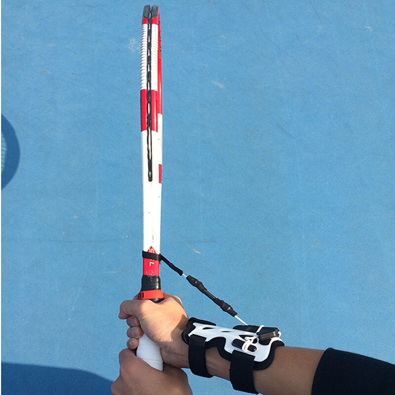 1PC Tennis Trainer Practice Serve Ball Machine Sports Training Tool Self-study Correct Wrist Posture Accessories