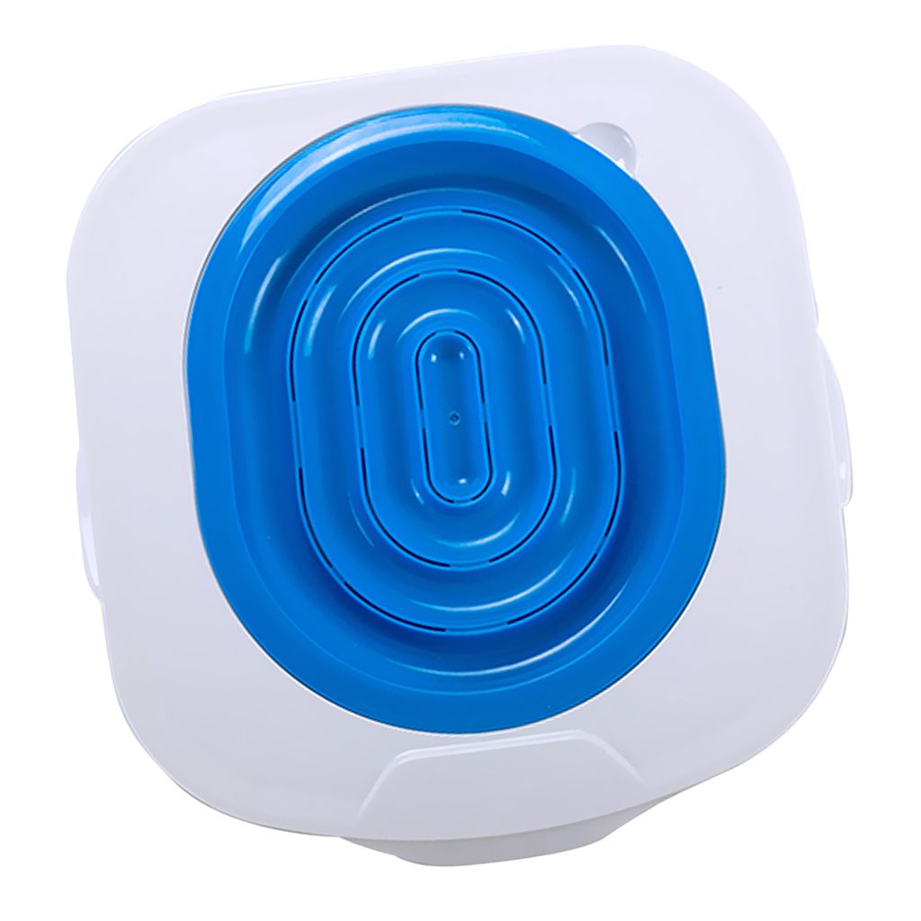 Système de dressage de toilettes pour chat-siège de toilette réglable en plastique bleu pour chats chaton