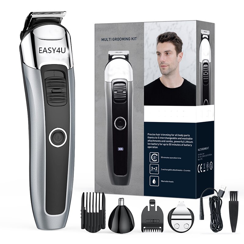 Professionele Tondeuse Kappers Trimmer Voor Mannen Machine Hair Cut Elektrische Kapper Clipper Baard Trimmer Maaier Een Baard: 272C
