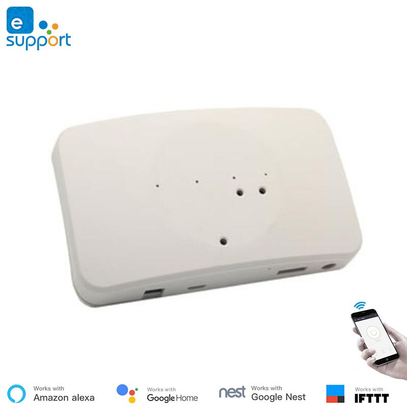 Ewelink smart switch  dc5v ;  dc 7v-32v ;  ac90v-250v ; 4 -kanals interlocking/inching/selvlåsende wifi switch til gør-det-selv smarte hjem