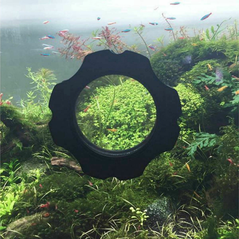 2 in 1 Aquarium Lupe magnetisch Glas Reiniger Aquarium Reiniger Schaber Bis Zu 15Mm