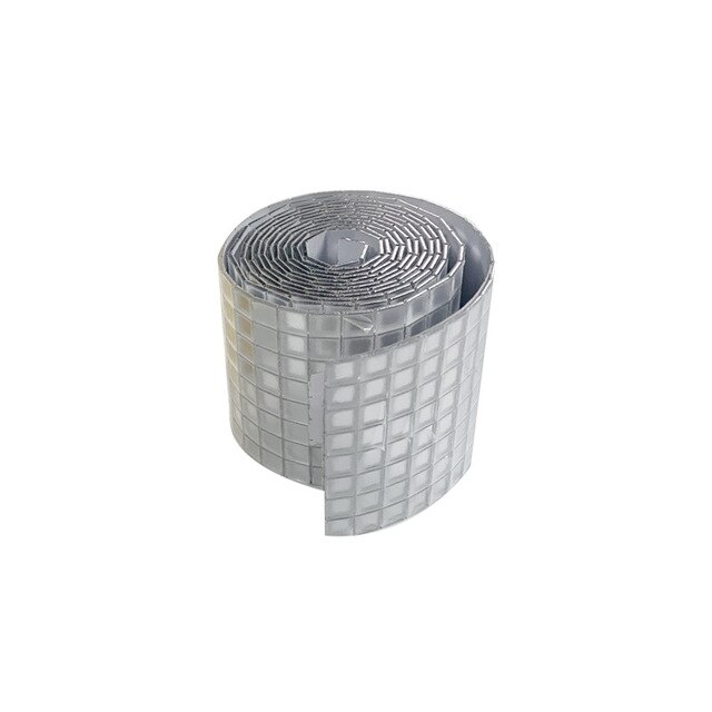 Self-Adhesive Craft Mosaic Making Mini Square Mirrors Mosaic Tiles DIY Silver Square Glass Handmade Craft Home Usage Accessories: sliver / 10mmX10mm