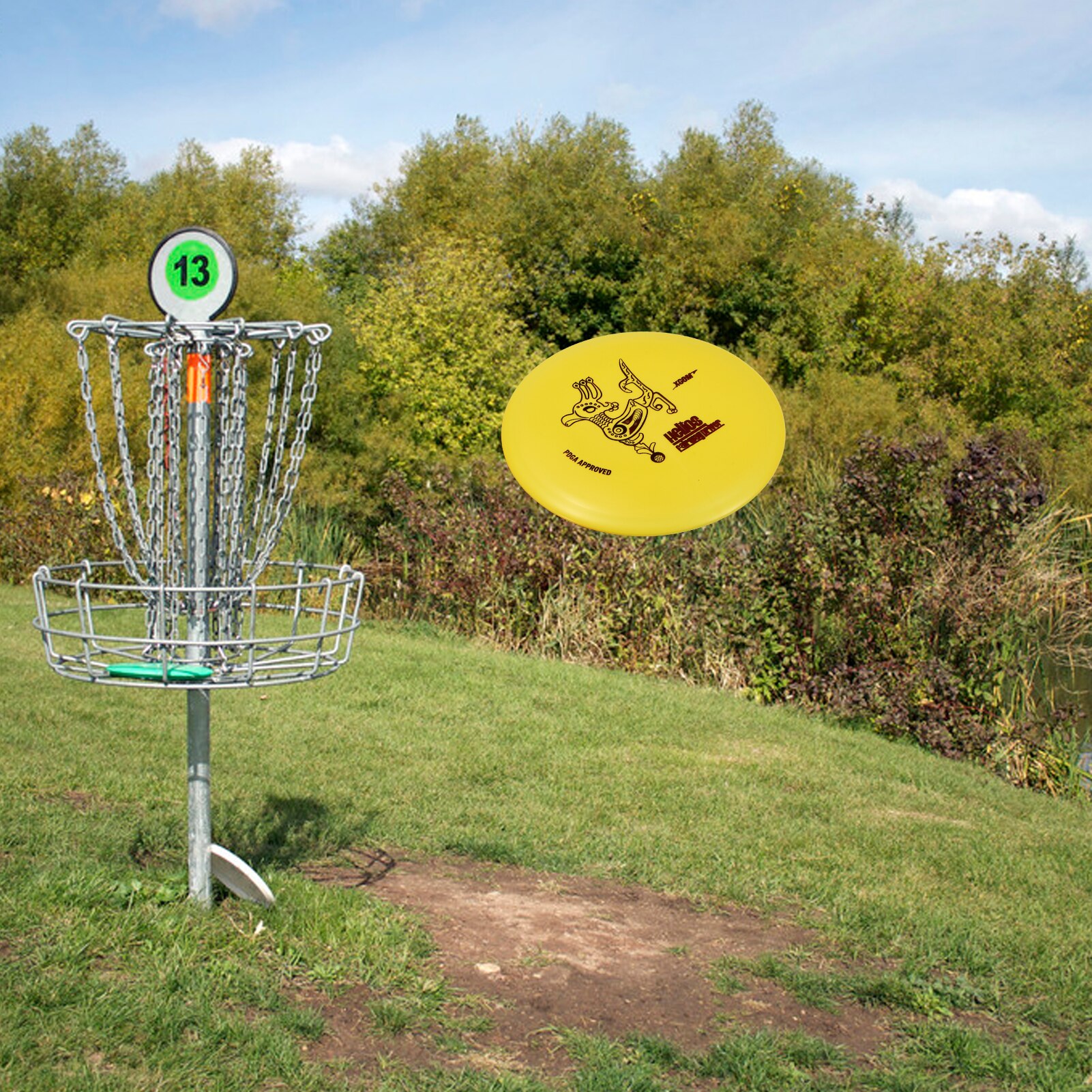 XCOM Disc Golf Pro Set Golf Bag Pouch Distance Driver Fairway Driver Mid-Range Putter Disc for kids Adults Golf Accessories