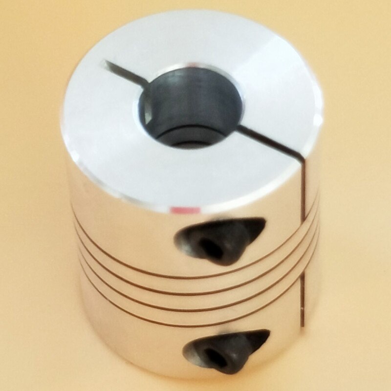 1 st. 8/10/12/15/16 mm d 30 l 40 aluminium cnc stappenmotor flexibele as koppeling encoder graveermachine