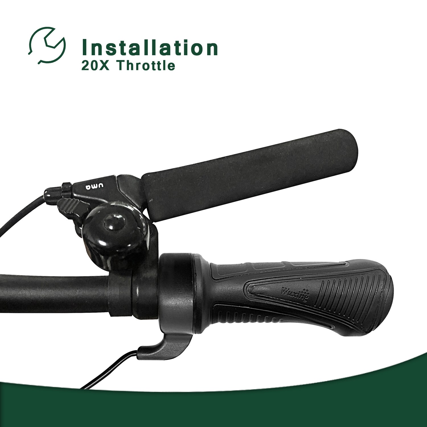 Przepustnica elektryczny wioślarz hulajnoga cała przepustnica skrętna robić zestawu robić konwersji roweru Ebike